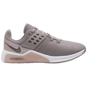 Nike Womens 7.5 Air Max Bella TR 4 Training Shoes In College Grey/Pale Coral
